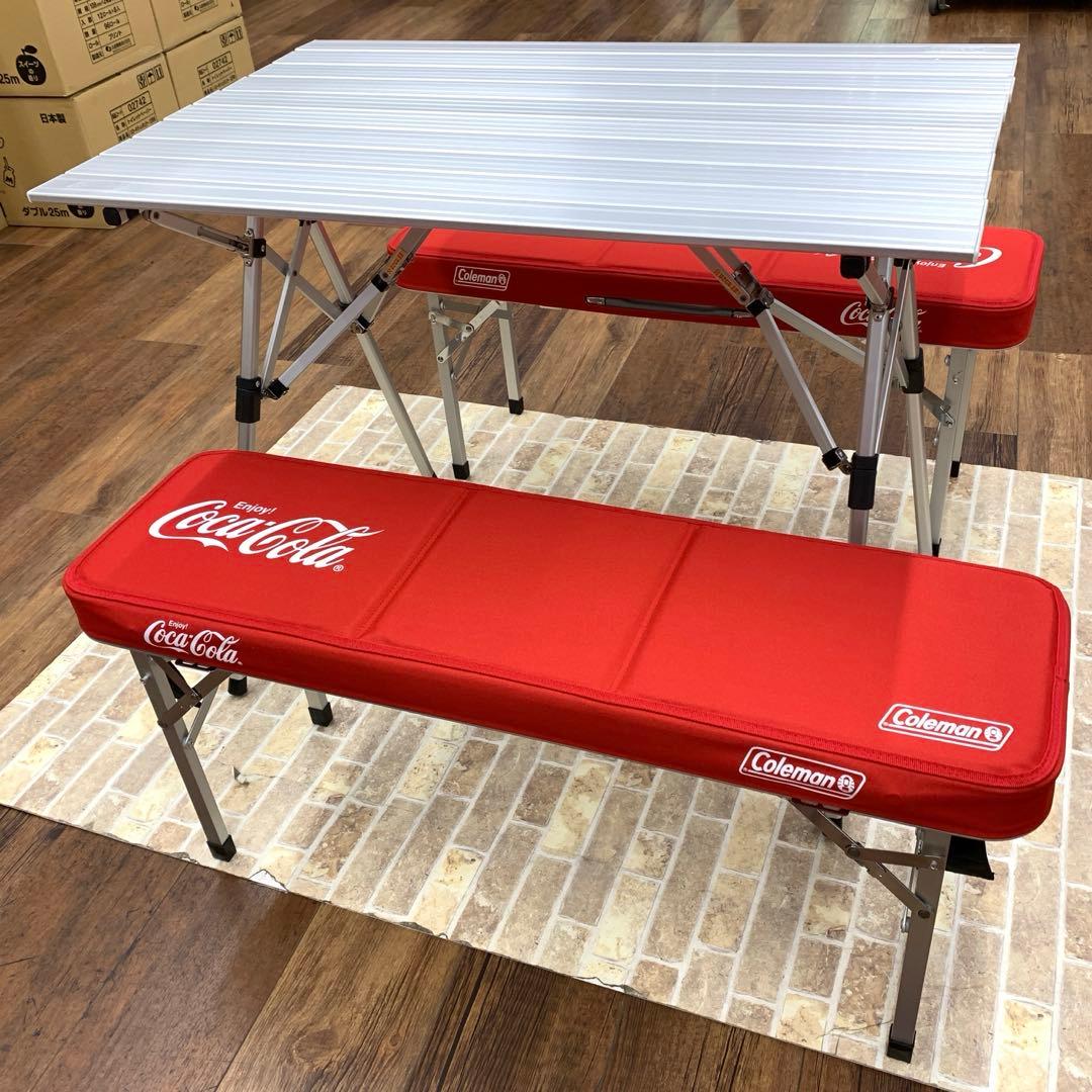 コールマン × コカコーラ ピクニックベンチセット170-5652 非売品