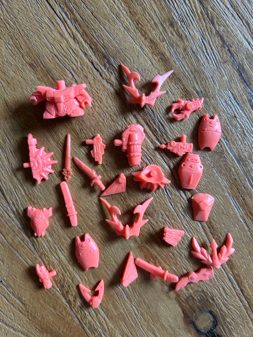 ガン消し　パーツ　オレンジ　レア　希少