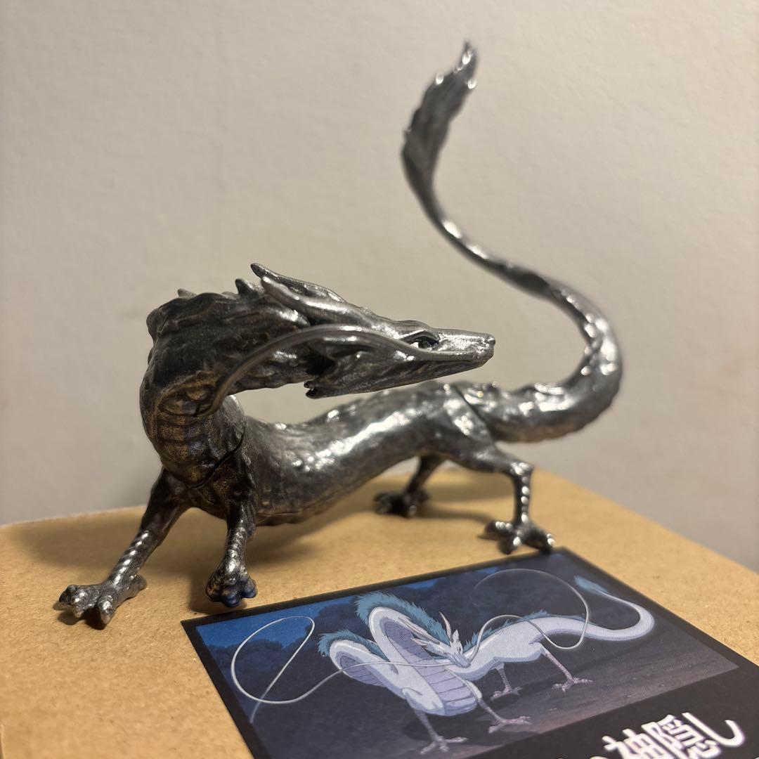 千と千尋の神隠し　ハク　オブジェ　ピューター　レア　廃盤