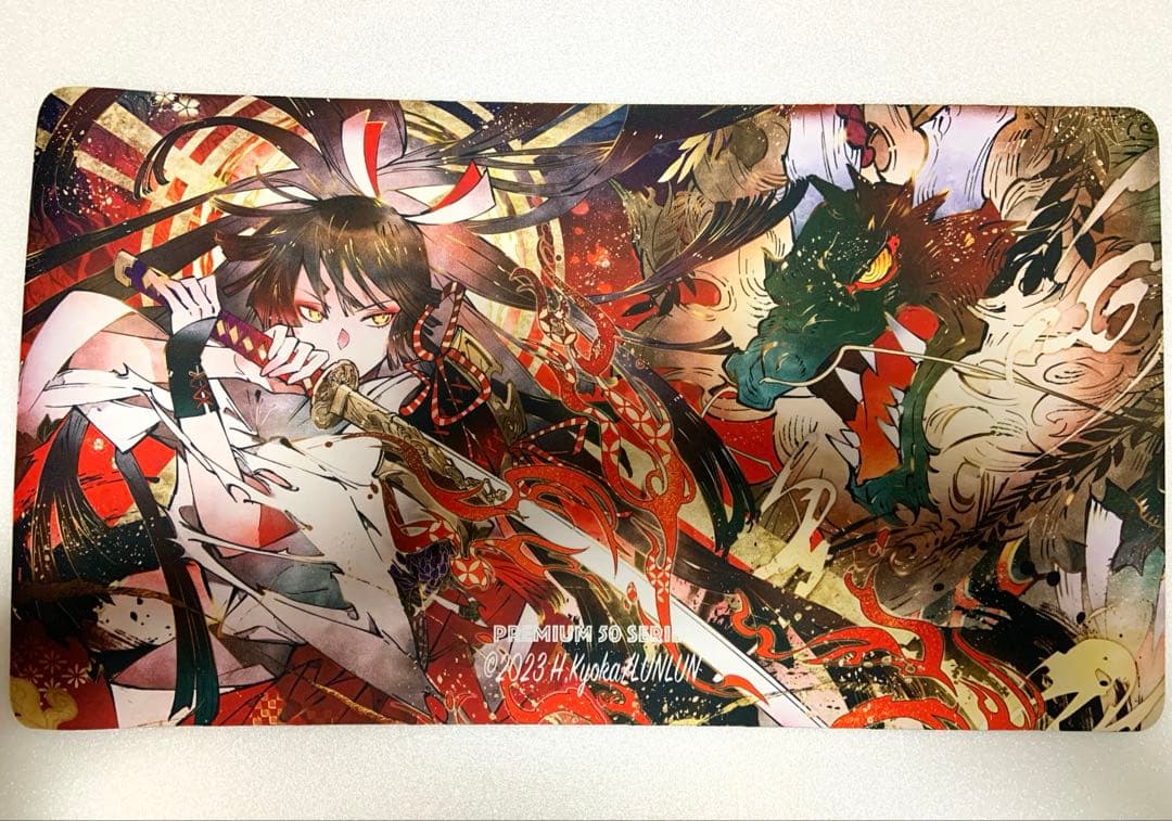 匈歌ハトリ プレイマット 神を討つ