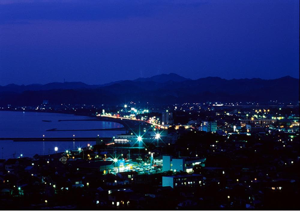 ★展示品！★    城山頂上からの館山夜景　撮影者：村山ヒデカズ