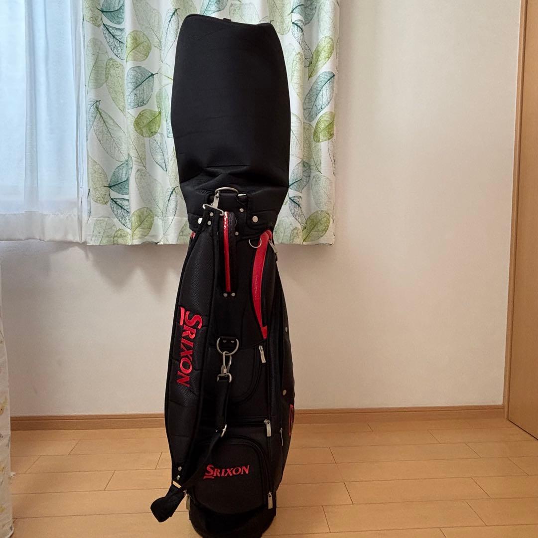 み*ん様 SRIXON キャディバッグ 黒 赤
