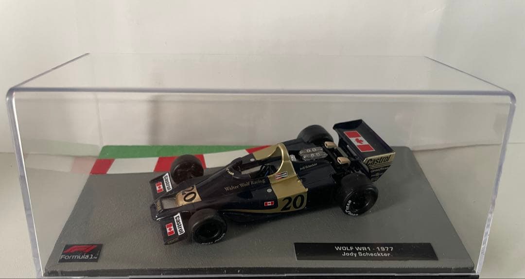 再再値下げ！WOLF WR1 1977 Jody Scheckter ミニカー