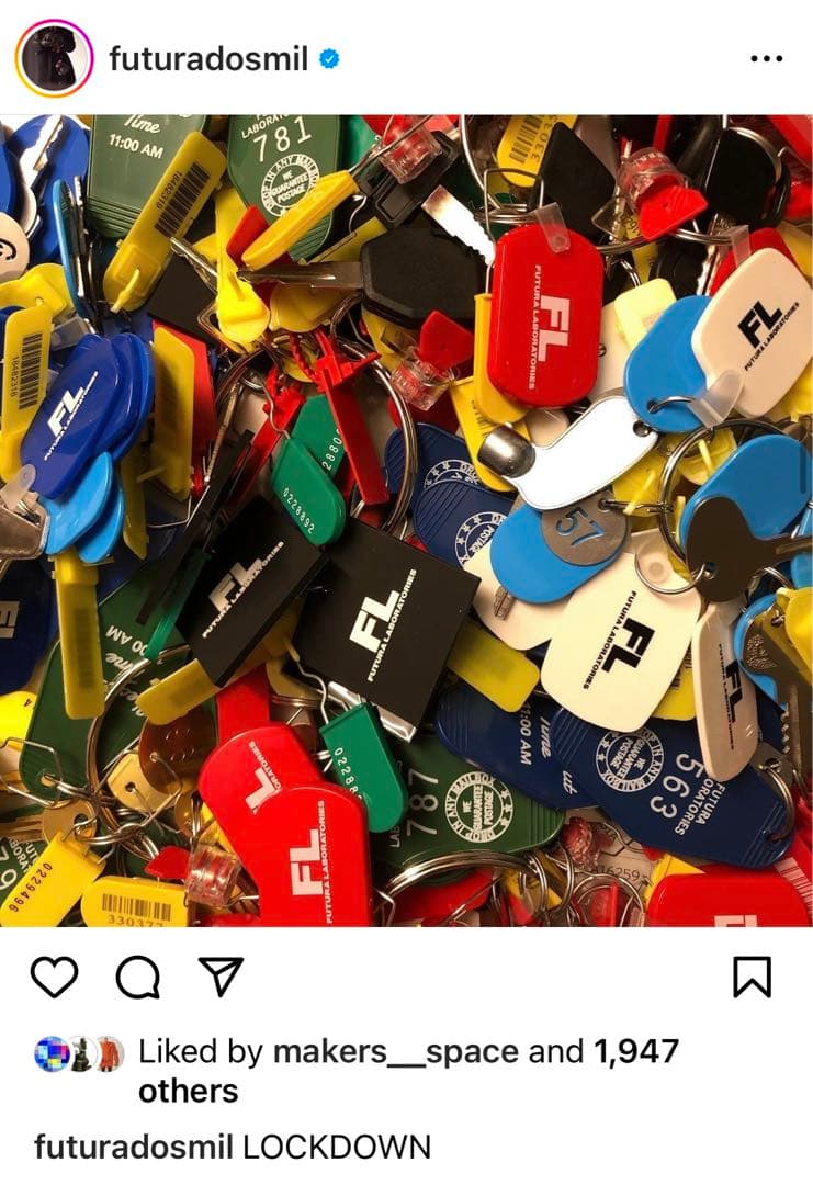 Futura Generation Z 作品 キーチェーン レア