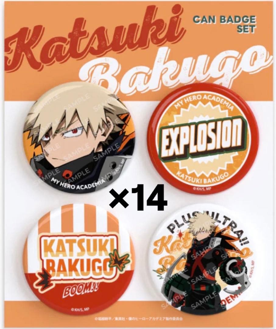 Anique ショップ ヒロアカ 爆豪勝己 缶バッジ 痛バ