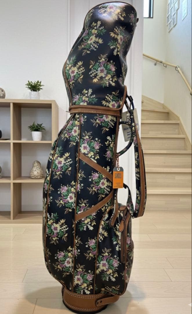 【希少・美品】KENZO GOLF フルセット 華やかな花柄バッグ & 小物付