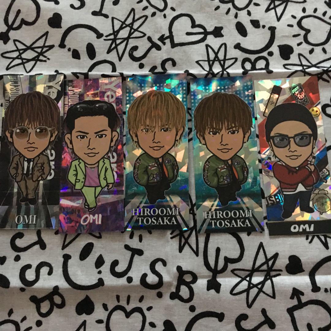 登坂広臣 千社札 レア セット 58