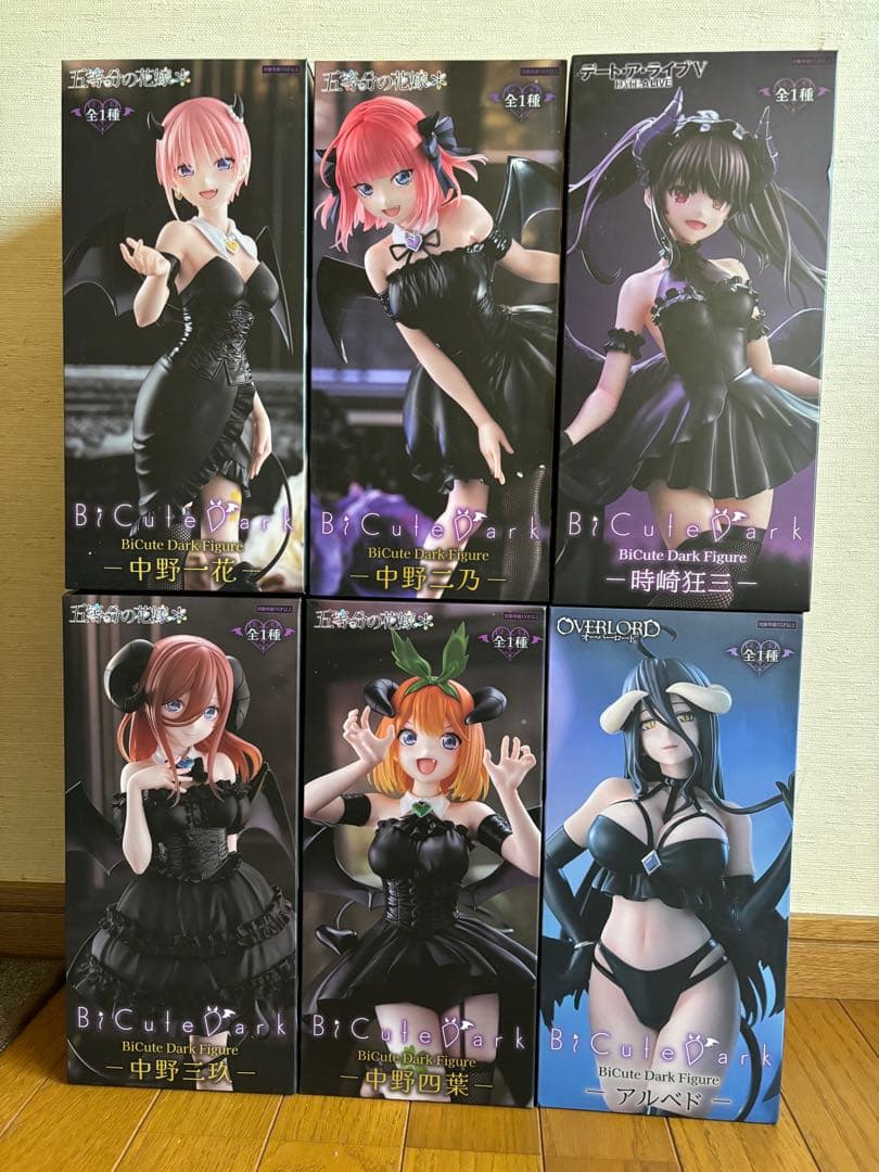 美少女プライズフィギュア6個セット