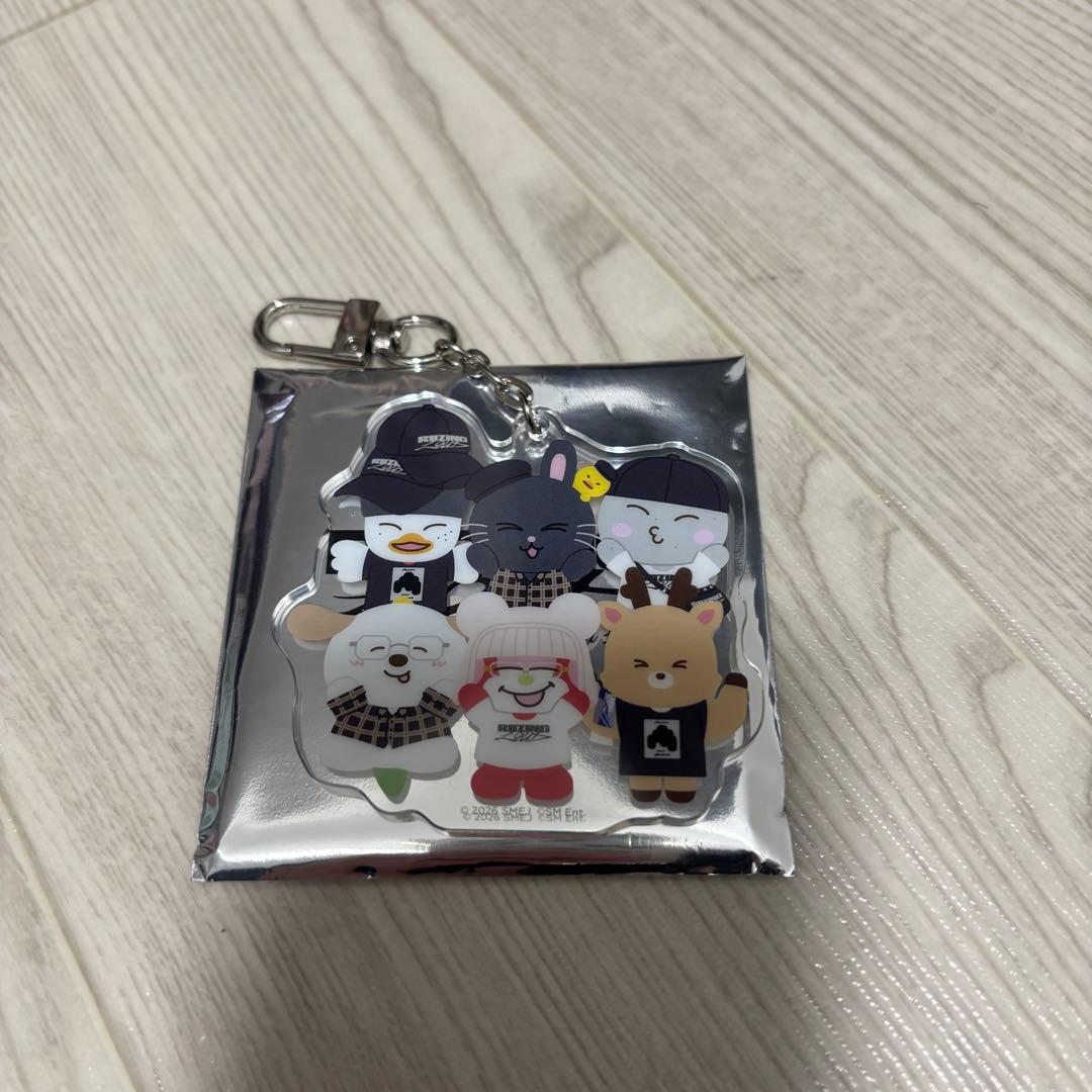 ラスト1点　RIIZE ポップアップ ランダムアクリルキーホルダー 集合