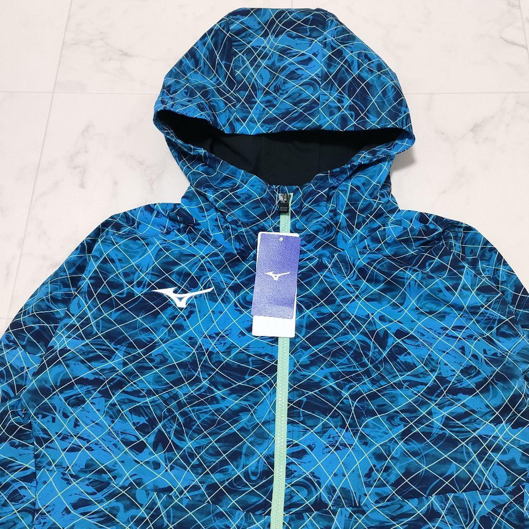 【新品】ミズノ　トレーニング　クロスジャケット　ストレッチ　撥水　25年モデル
