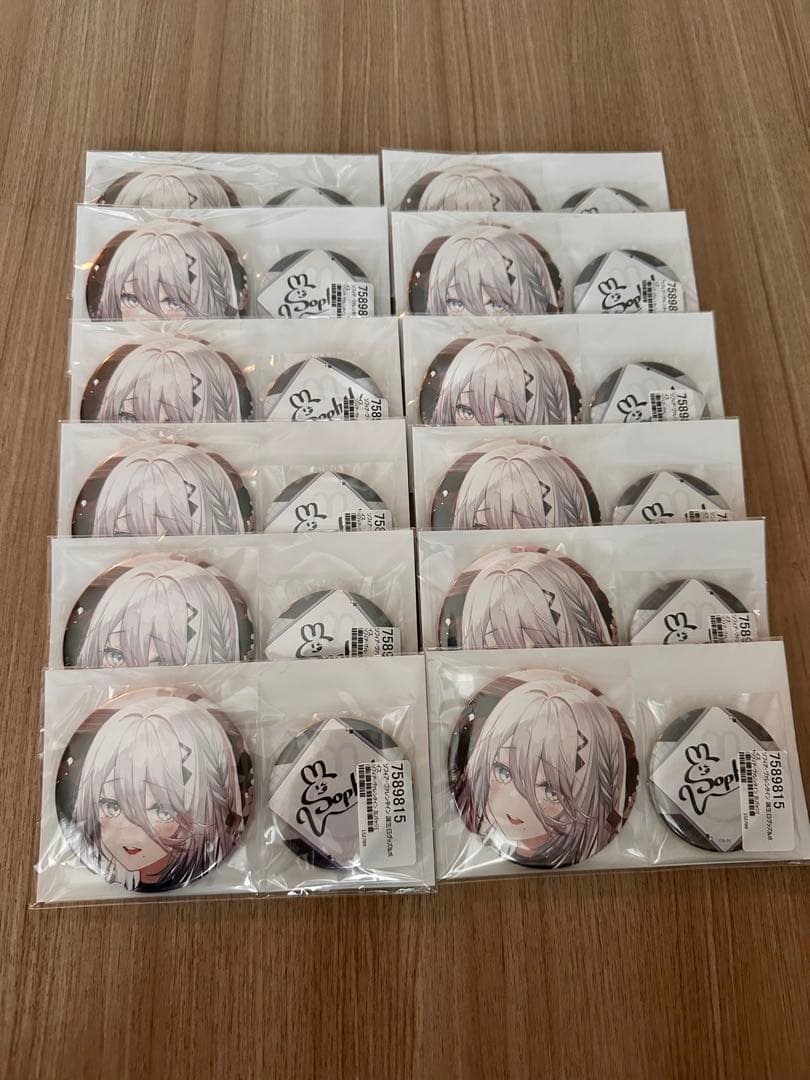 ソフィア・ヴァレンタイン缶バッジ 12セット