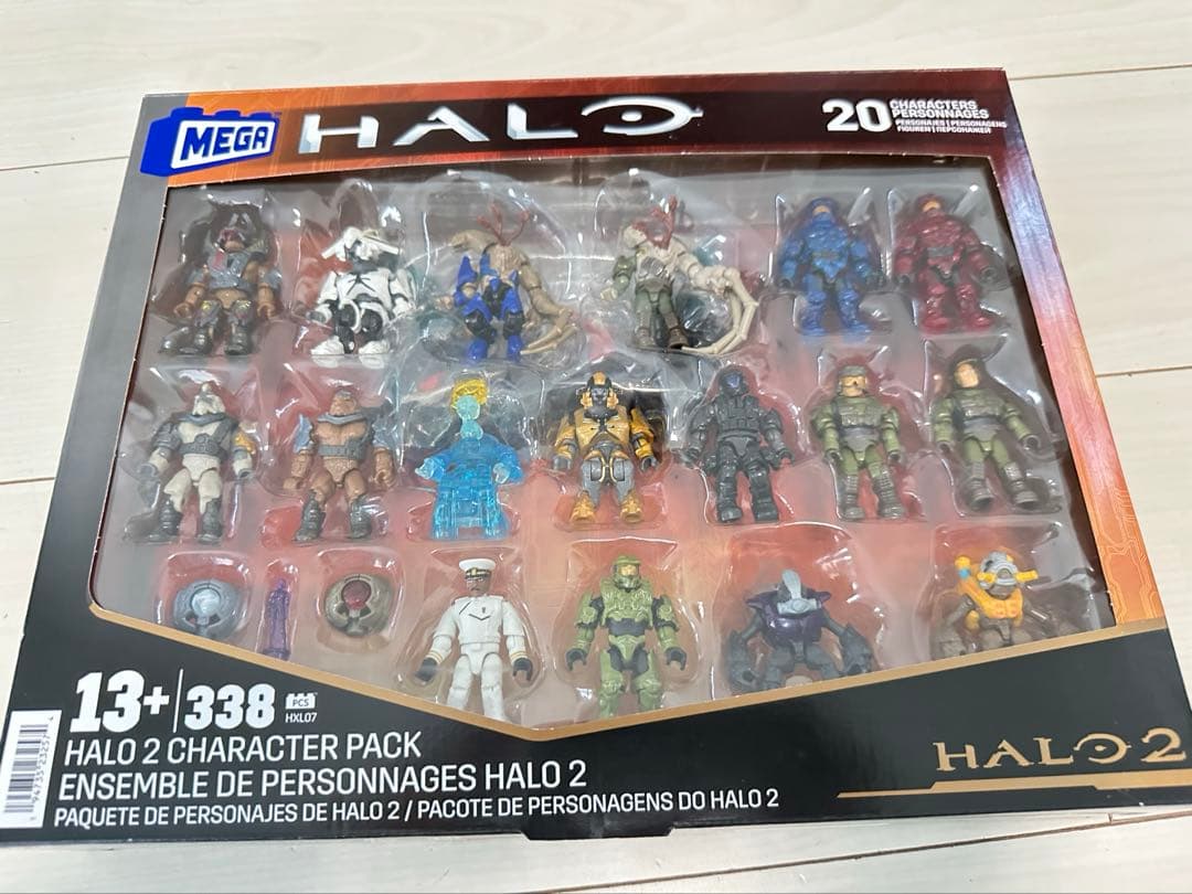 MEGA ヘイロー アクションフィギュアキャラクターパック