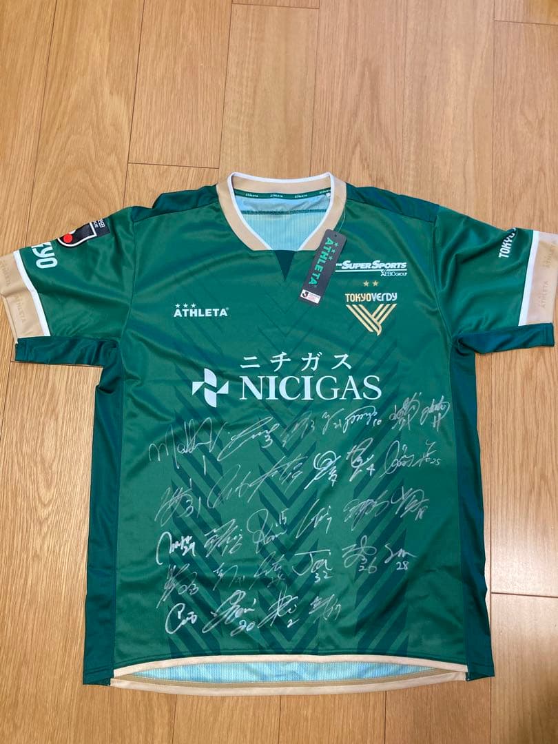東京ヴェルディ サイン入りシャツ