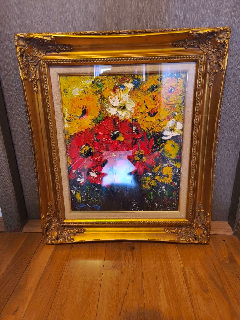 【油彩】大矢良治　油彩 Ｆ８号