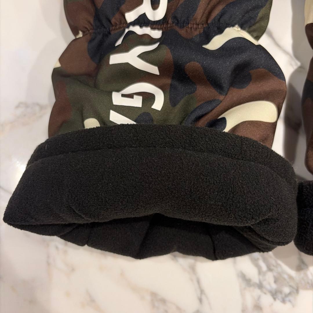 極美品★パーリーゲイツ レッグウォーマー 迷彩柄 裏地フリース 防寒 ゴルフ