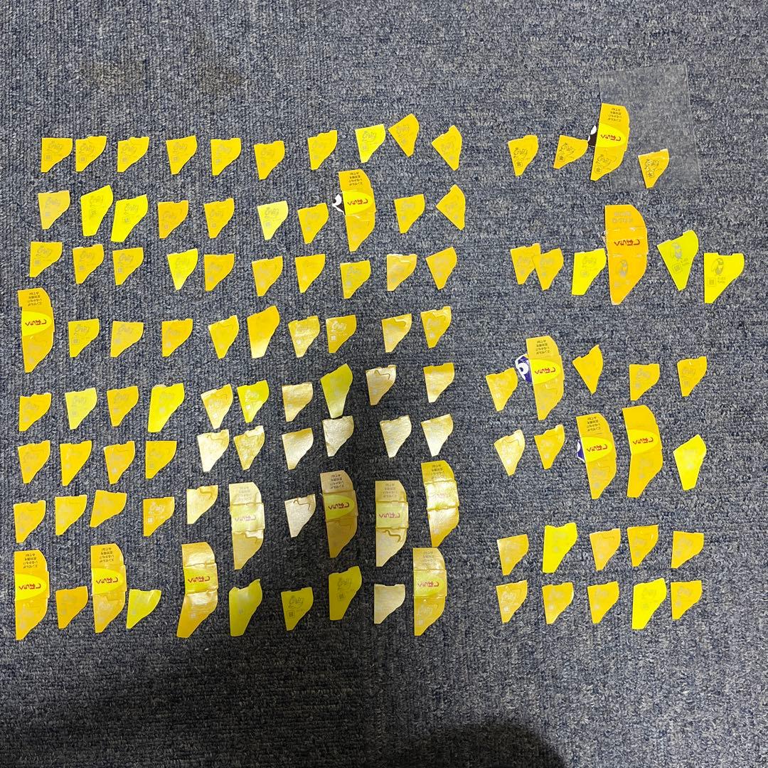 銀のエンゼル103枚　金のエンゼル4枚　キョロちゃん銀3枚