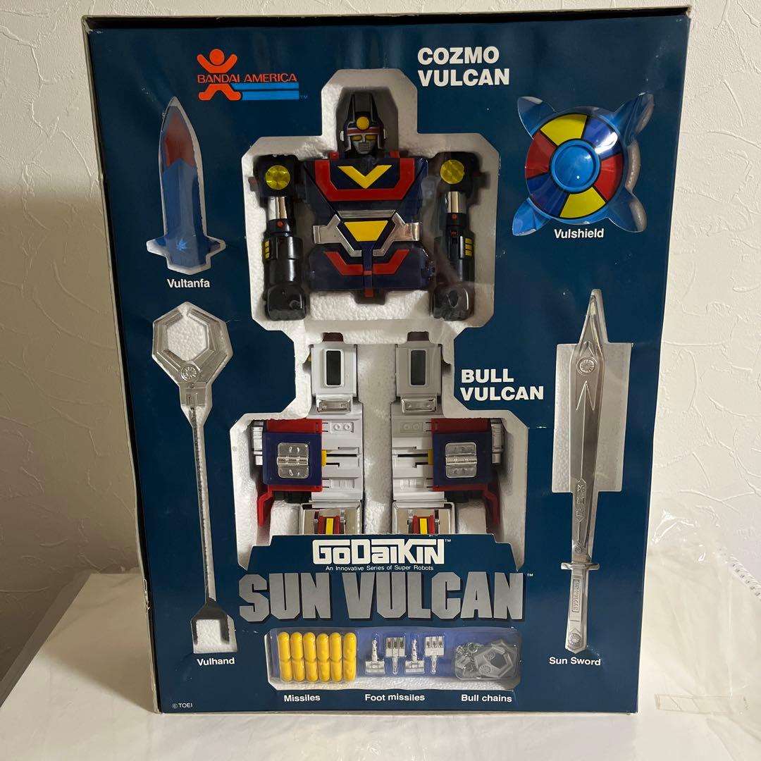 ⚠️激レア・当時物　太陽戦士サンバルカン　太陽合体　サンバルカンロボ　ゴダイキン