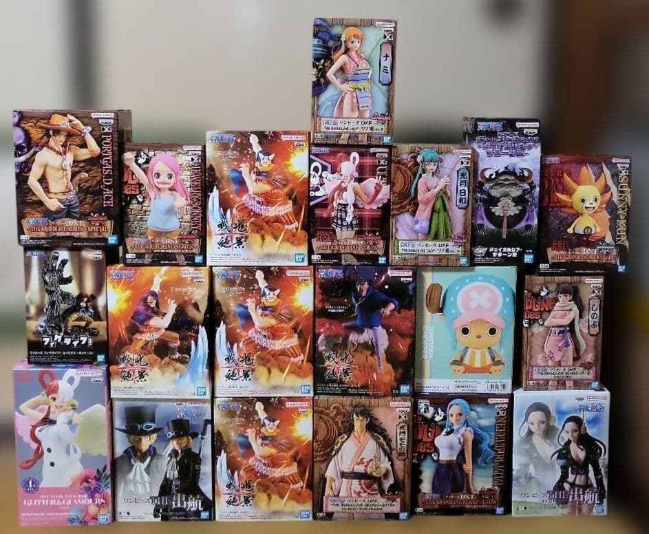 ワンピース　プライズフィギュア　まとめ売り売り　エース　シャンクス　チョッパー