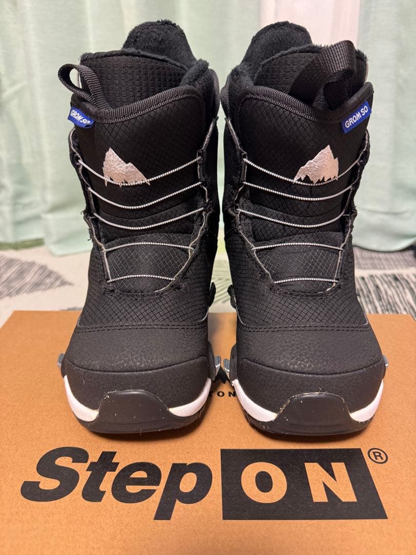 Step On 18.5cm ブラック 子ども用スノーボードブーツ