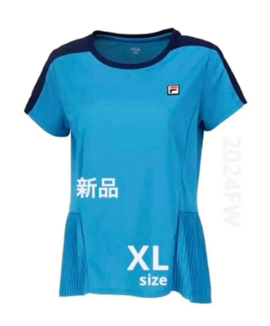 No.628 FILA 超オススメ!!お腹周りスッキリゲームシャツ☆XL☆