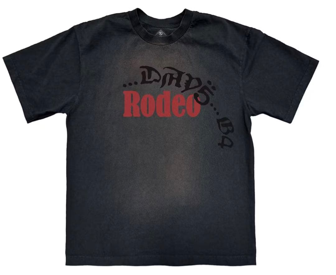 ミュージシャン Cactus JackxSp5der Days Before Rodeo Tee
