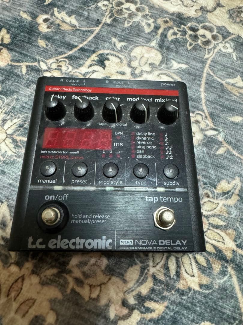 ギター TC ELECTRONIC Nova Delay