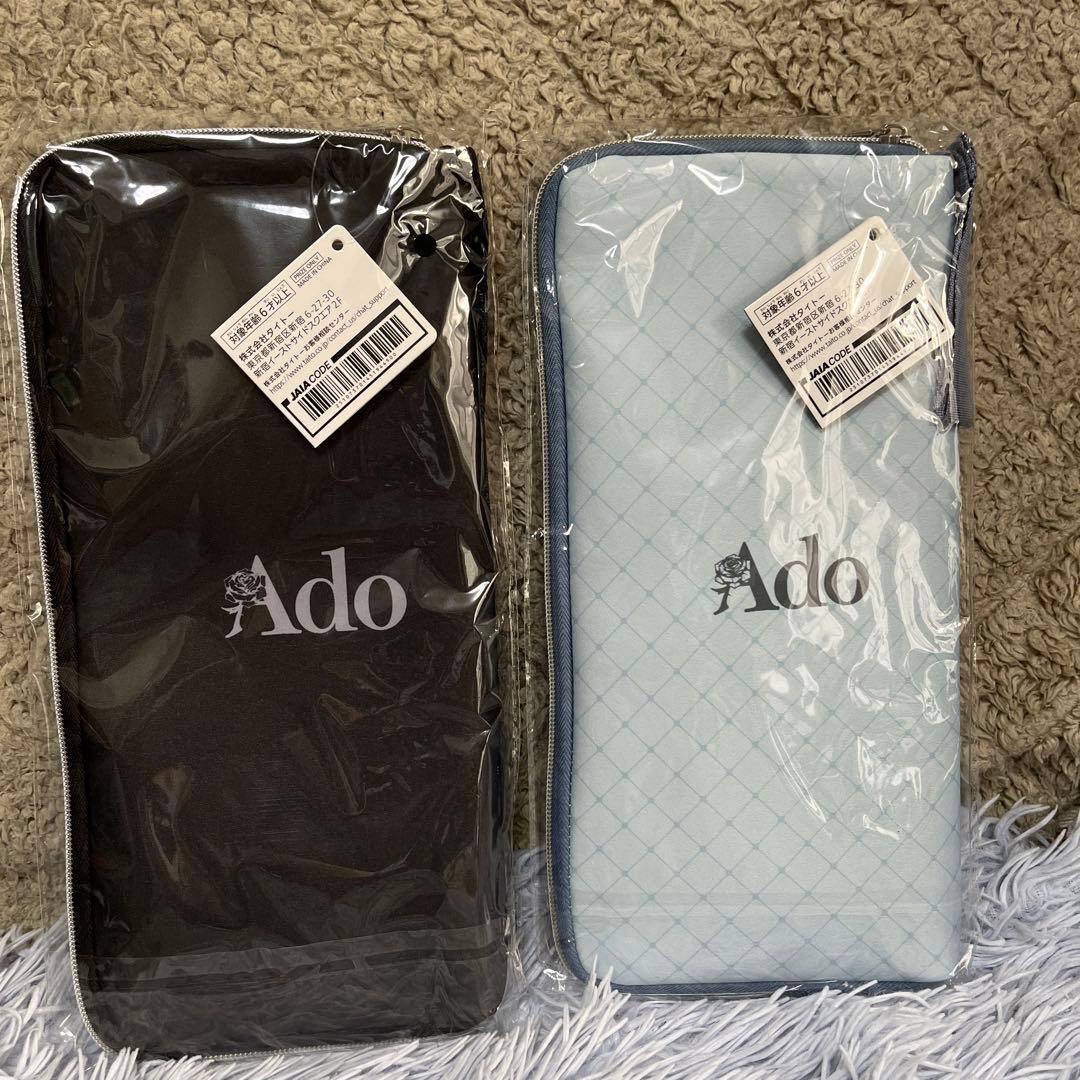 【ラウンドワン限定】Ado　フィギュア＆ペンライトケース＆ダイカットステッカー