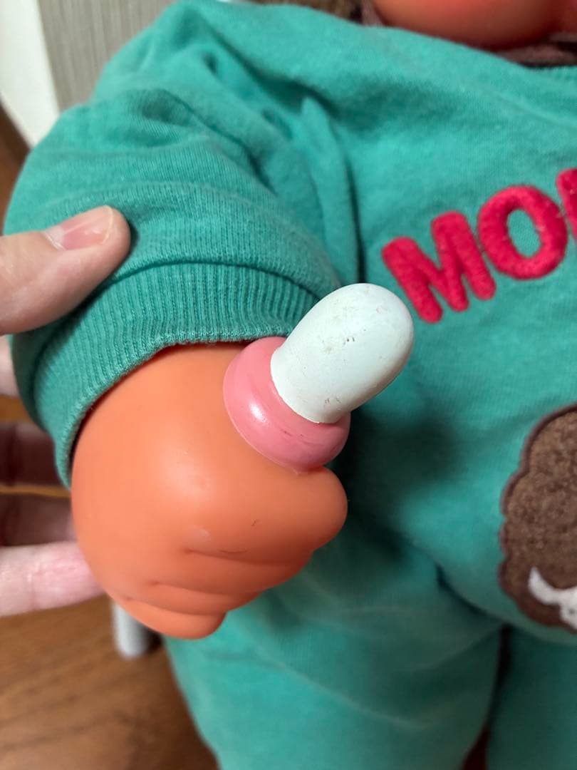 【レア】セブンイレブン限定 モンチッチ 特大ぬいぐるみ　2004年ロッテコラボ