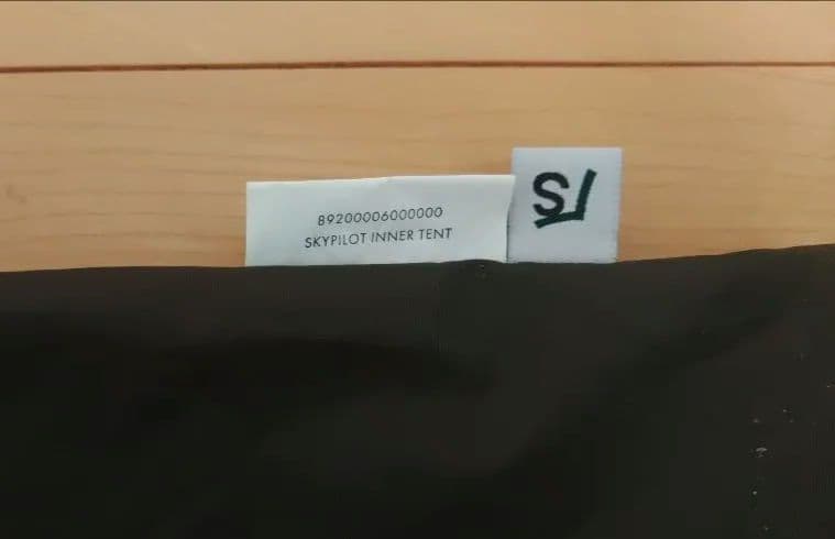 スカイパイロットTC　インナーテント　専用グランドシート　①と②を購入条件有り