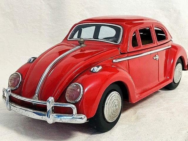 ヴィンテージ フォルクスワーゲン ビートル オルゴール付 ブリキ ミニカー