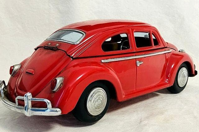 ヴィンテージ フォルクスワーゲン ビートル オルゴール付 ブリキ ミニカー