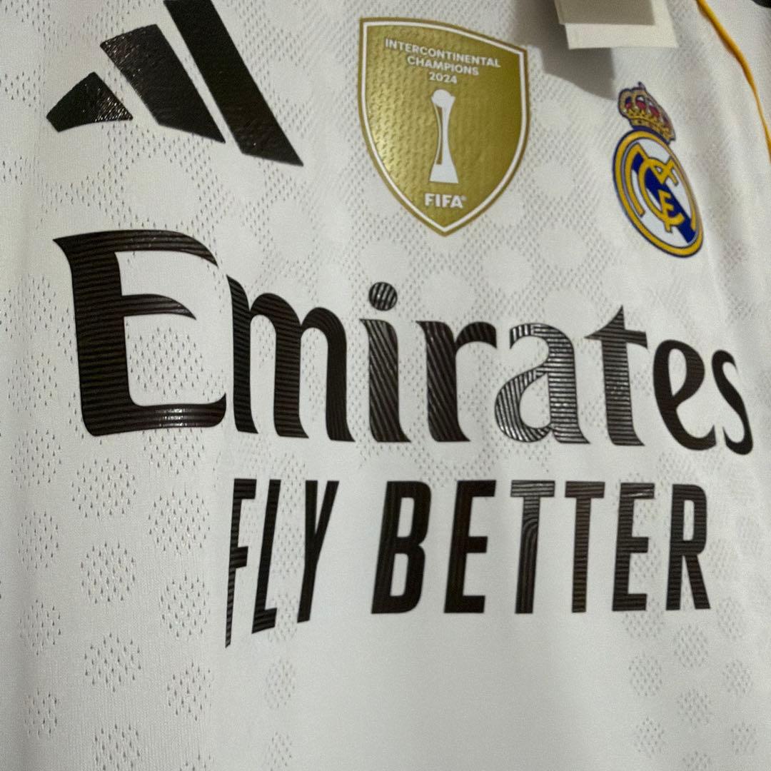 レアルマドリード 25-26 ベリンガム オーセンティック ユニフォーム 長袖