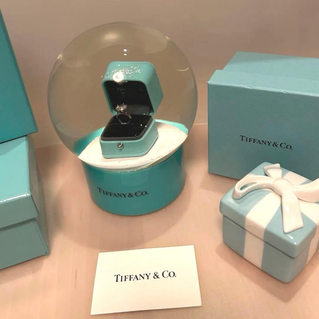 ティファニー　スノードーム スノーグローブ　非売品　ダイヤモンドリング