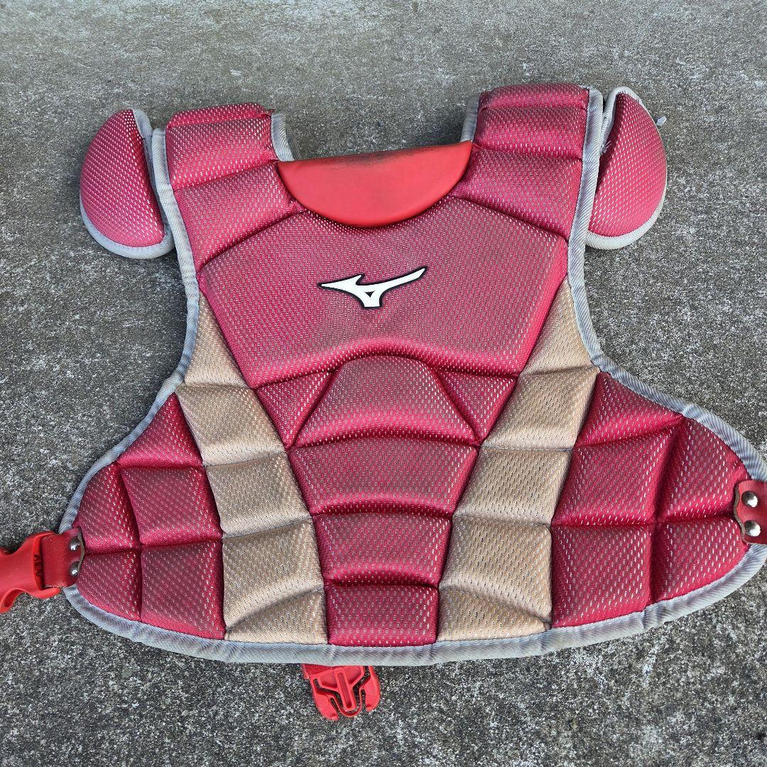 ミズノプロ 軟式捕手プロテクター · 大人用 キャッチャー防具