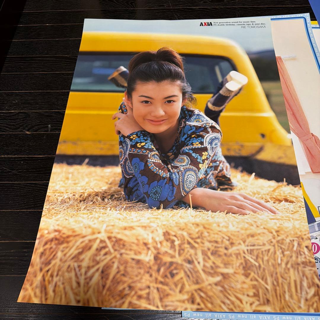 ともさかりえ　AXIA アクシア　B2ポスター　10点セット　当時品富士フィルム