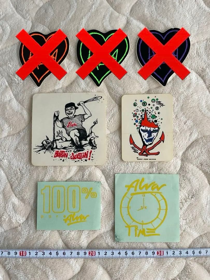 ALVA 80s ヴィンテージステッカー