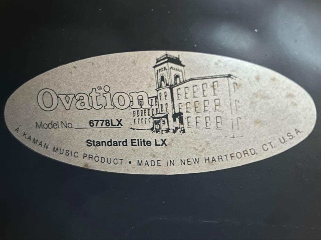 ギター Ovation USA Standard Elite LX 6778LX 5N