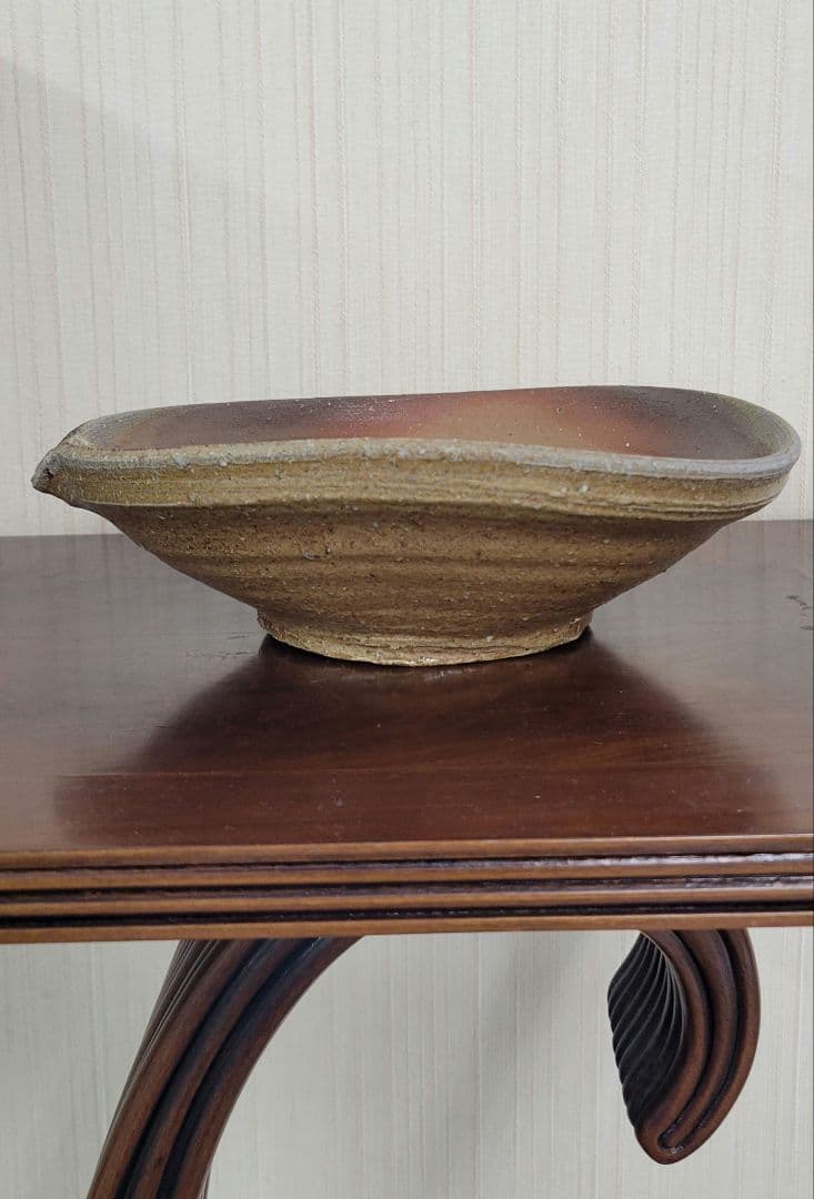 和仁栄幸作　片口鉢　備前