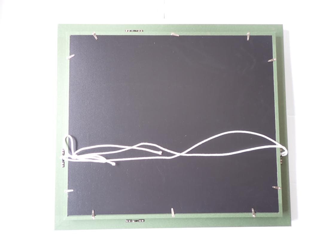 油絵/油彩 額縁 F10〔題名 乗鞍〕匿名発送・送料込