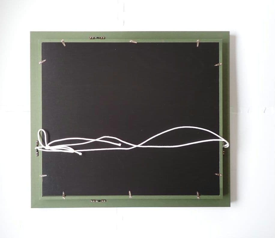 油絵/油彩 額縁 F10〔題名 乗鞍〕匿名発送・送料込