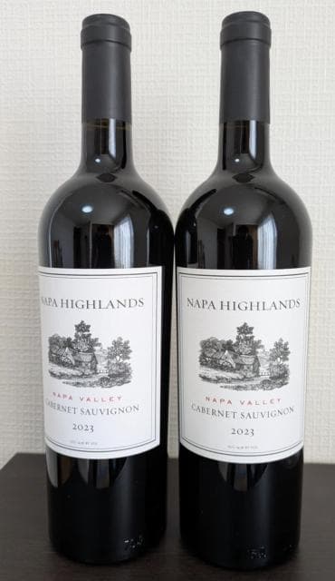 ナパハイランズ　カベルネソーヴィニヨン　ナパヴァレー　2023年　2本セット