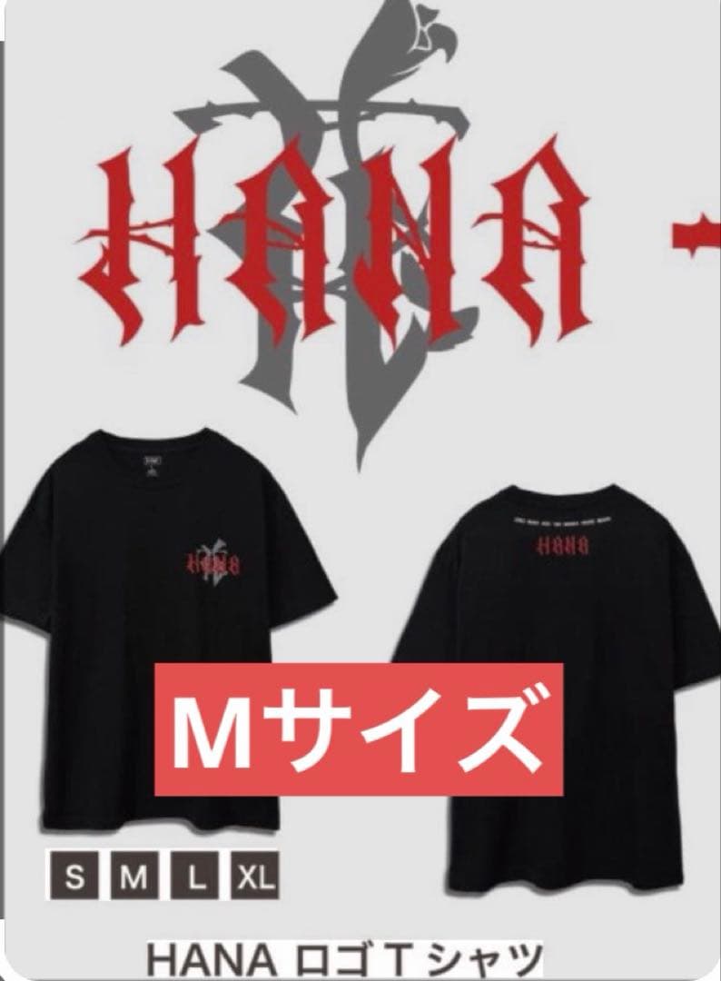 HANA ロゴTシャツ　新品未使用　Mサイズ