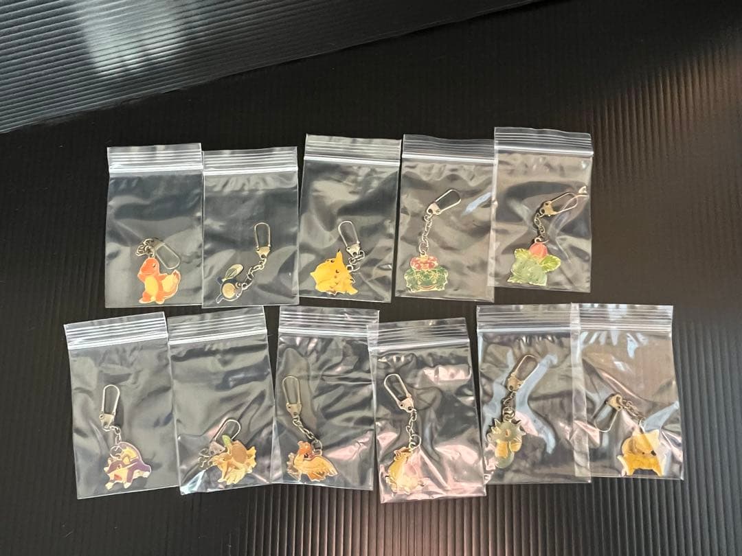 ポケットモンスター メタルスイング キーホルダー 11個セット 初期版