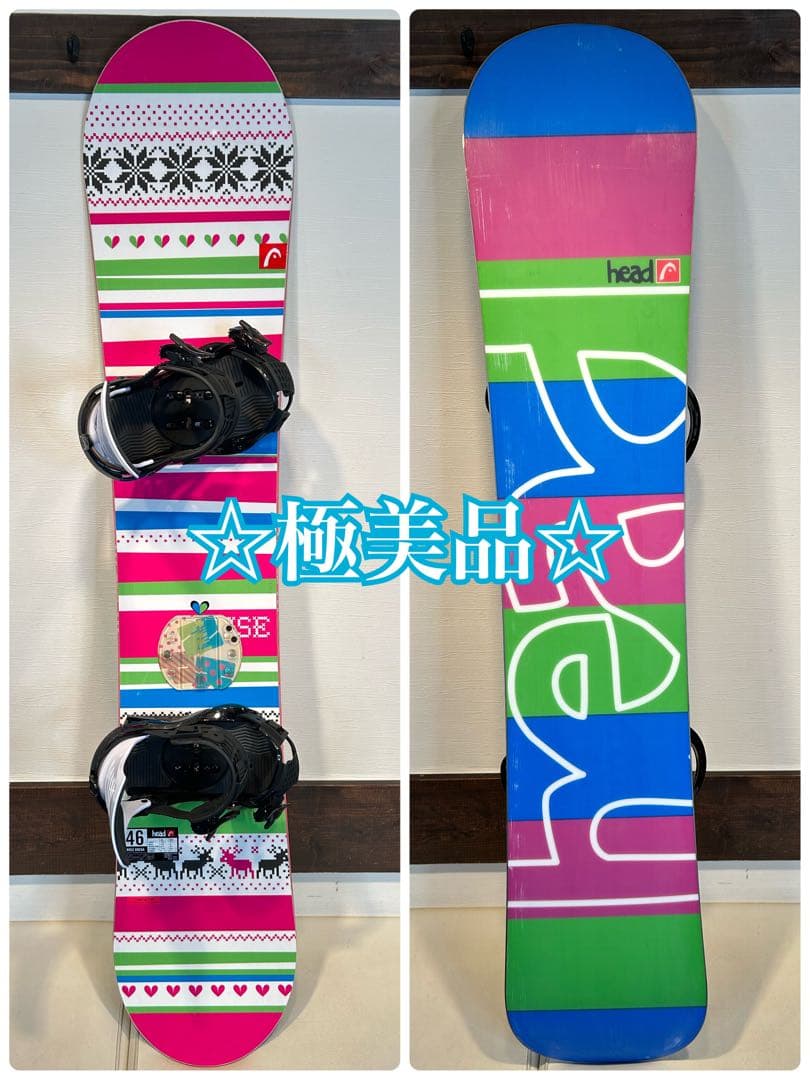 ☆極美品☆ HEAD ROSE ROCKA 146cm ヘッド　スノーボード