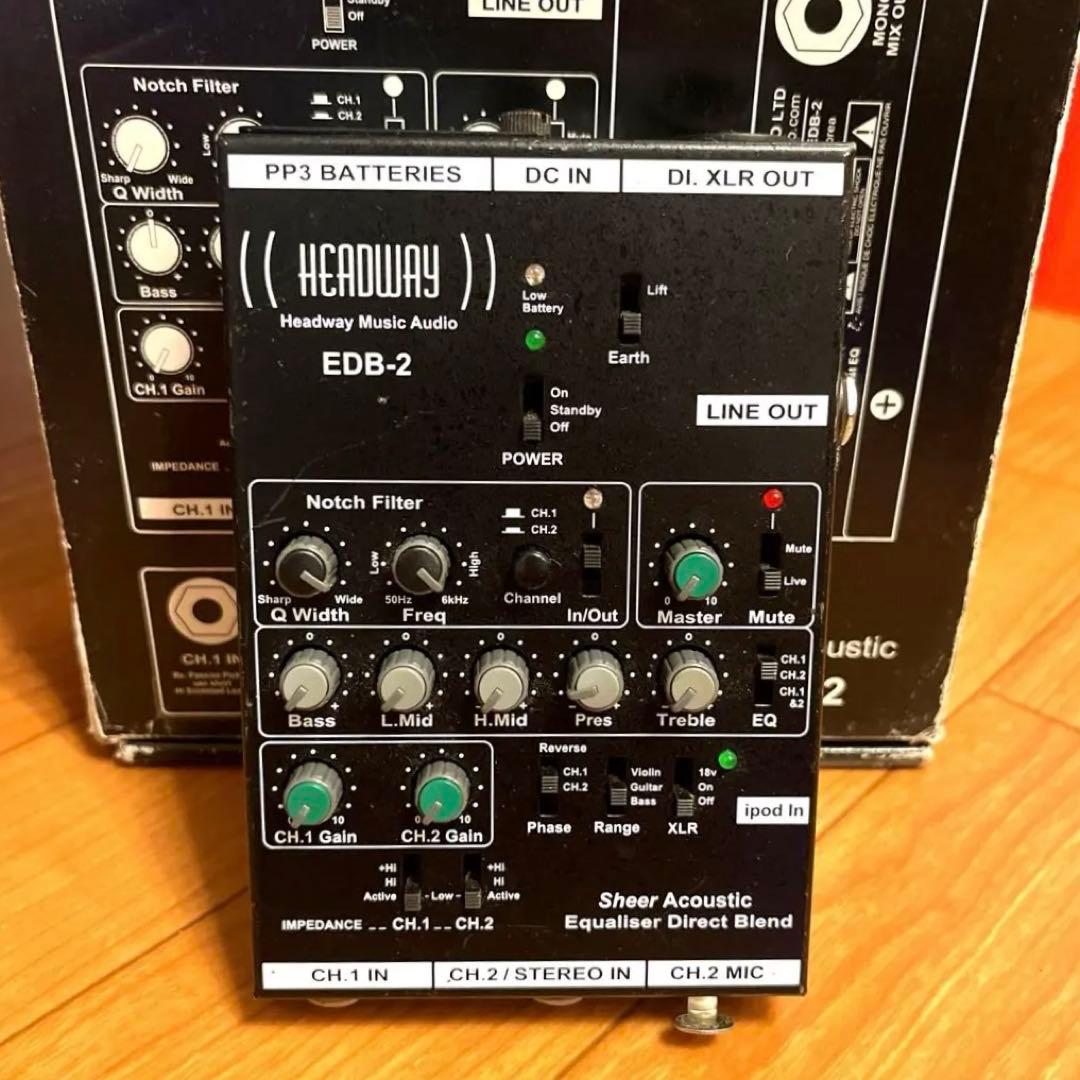 HEADWAY EDB-2 ギタープリアンプ/ DI