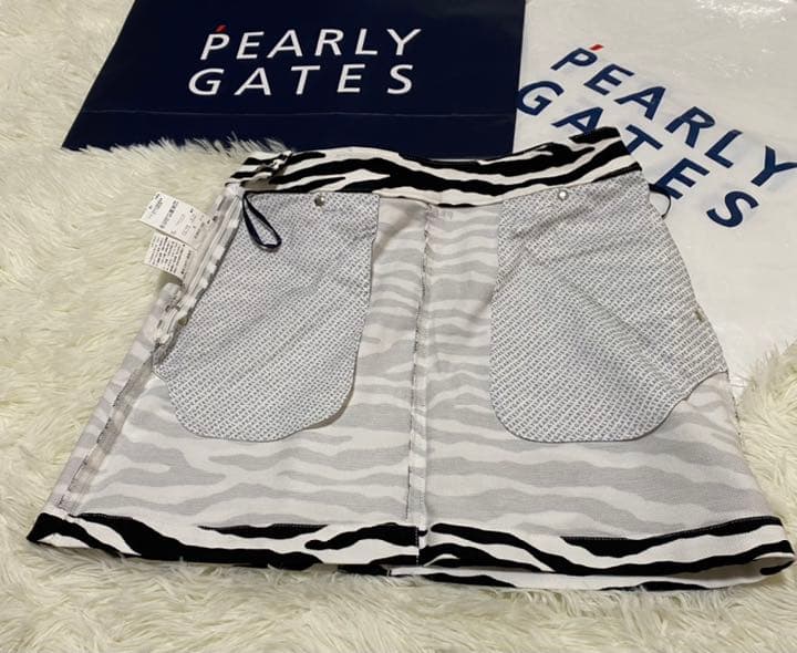 パーリーゲイツ 完売品C Puハイパワードビーストレッチ ゼブラサイズ00