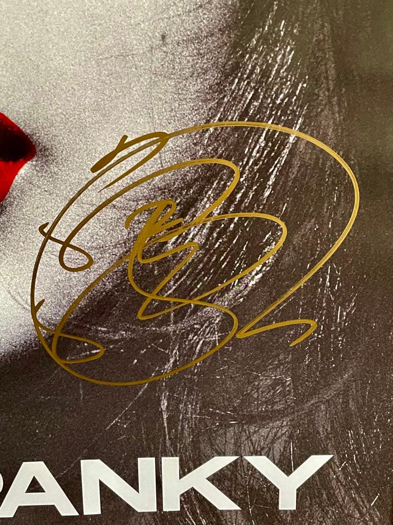 GLIMSPANKY☆愚か者たち☆直筆サイン入りシングル告知ポスター