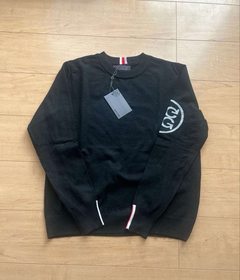 新品G/FORE ジーフォア　ゴルフ　セーター　ブラック L レディース