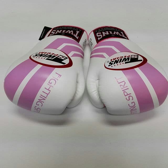 新品 正規 TWINS 本格ボクシンググローブ 本革製 サイズ選択 Fs白桃