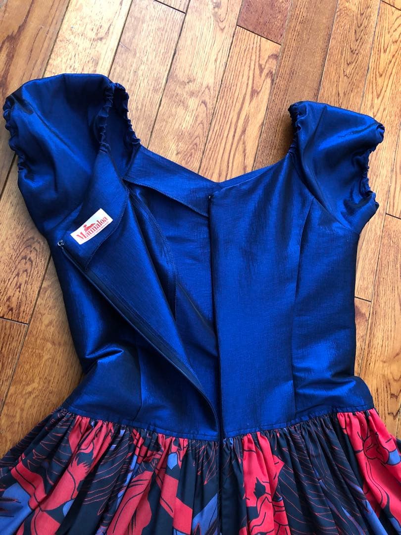 フラダンス用 花柄フレアドレス　お値下げしました